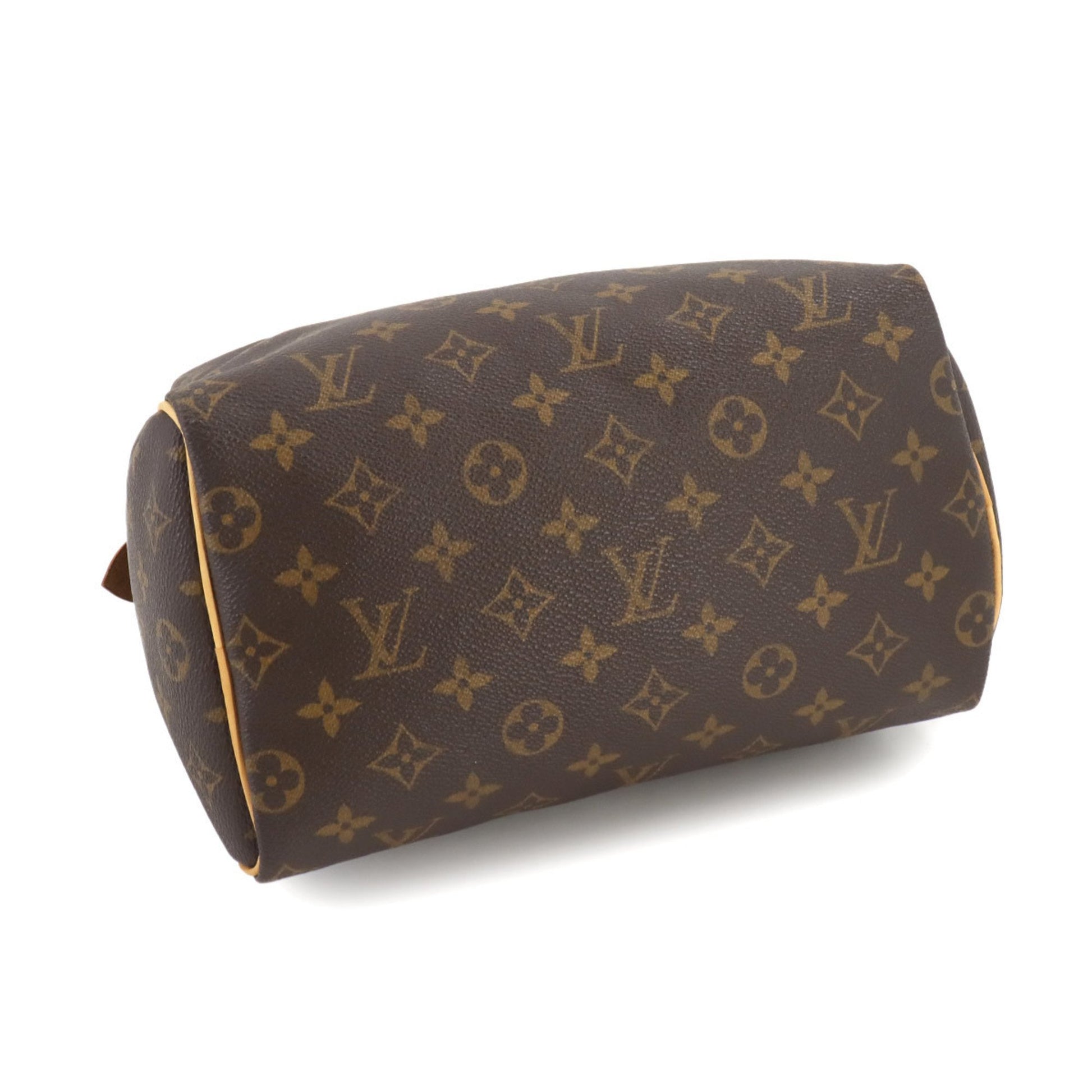 Louis Vuitton Speedy 25, Brown, Canvas, handbag