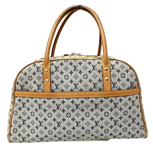 Louis Vuitton Marie, Navy, Canvas, travel