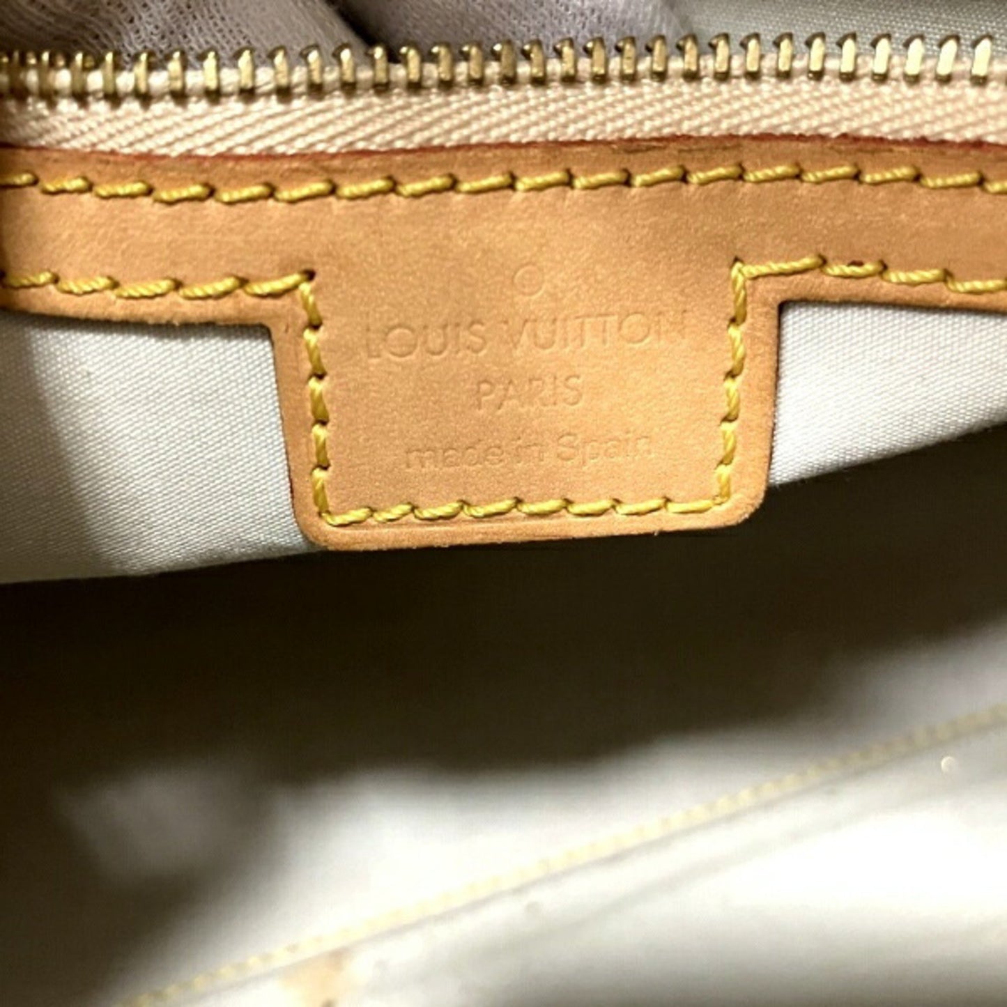 Louis Vuitton Marie, Navy, Canvas, travel