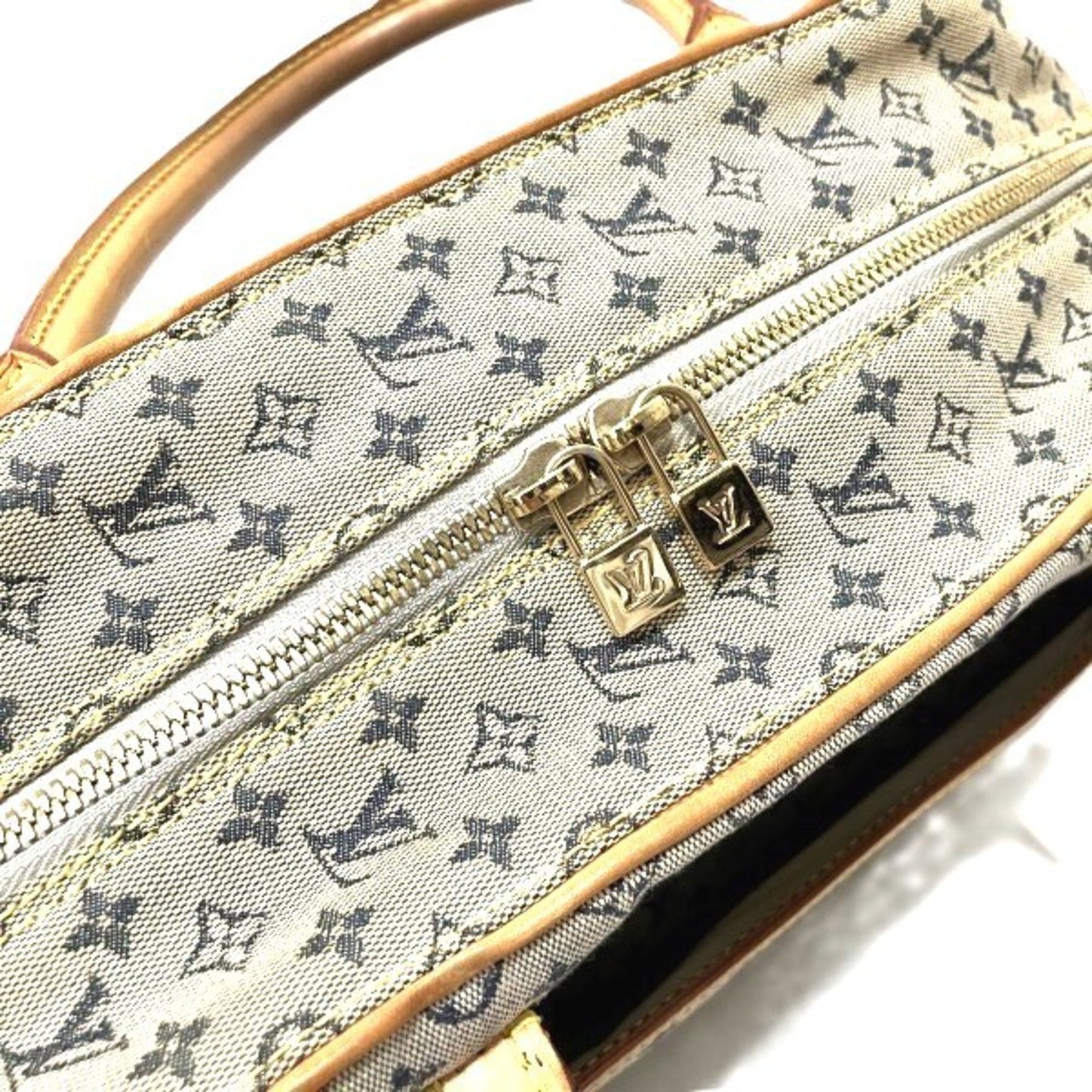 Louis Vuitton Marie, Navy, Canvas, travel