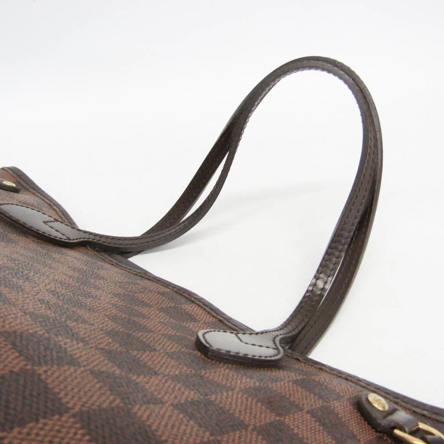 Louis Vuitton Neverfull Damier, Brown, Canvas, Tote Bag