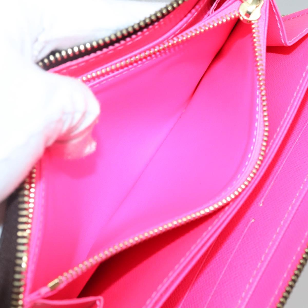 Louis Vuitton Zippy wallet, Pink, Canvas, wallet