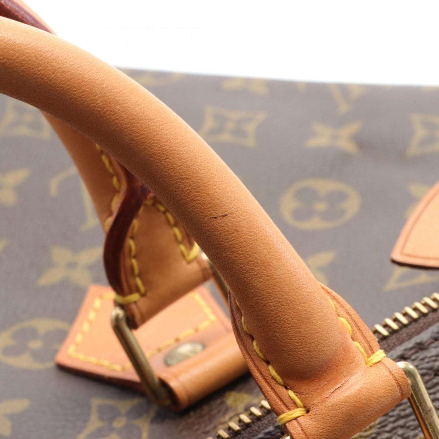 Louis Vuitton Speedy 40, Brown, Canvas, handbag