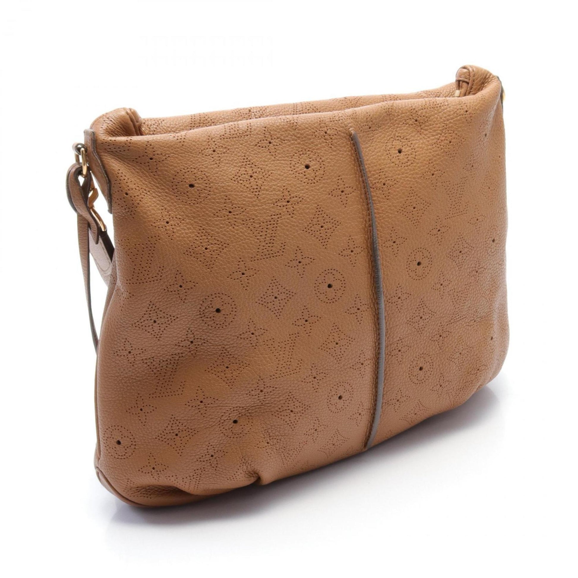 Louis Vuitton Selene, Brown, Leather, shoulder