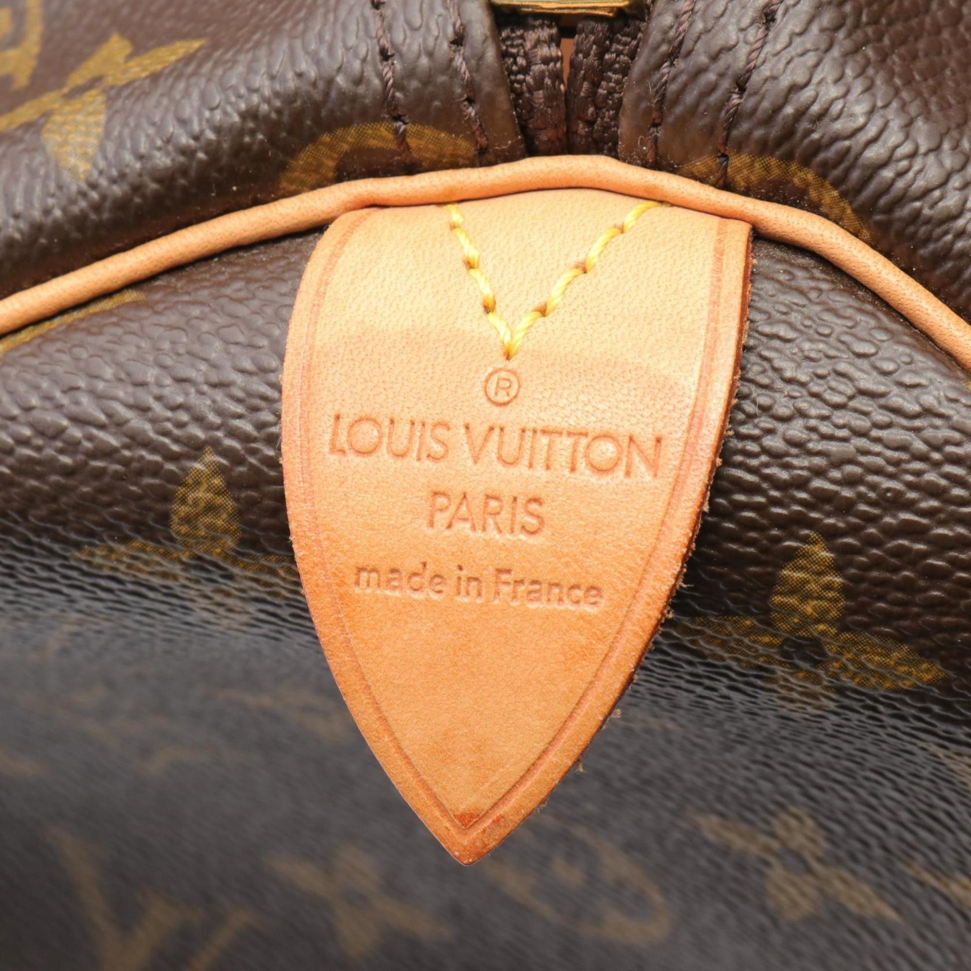 Louis Vuitton Keepall 45, Brown, Canvas, travel