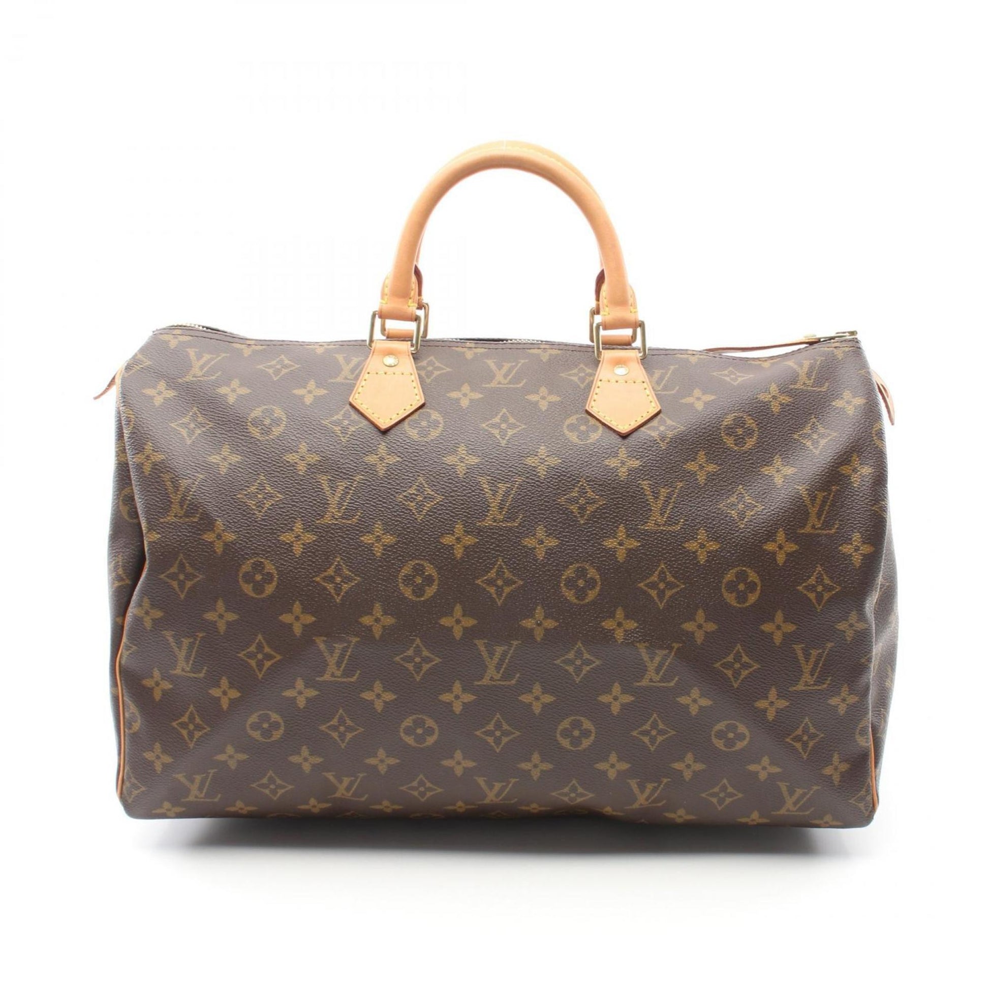 Louis Vuitton Speedy 40, Brown, Canvas, handbag