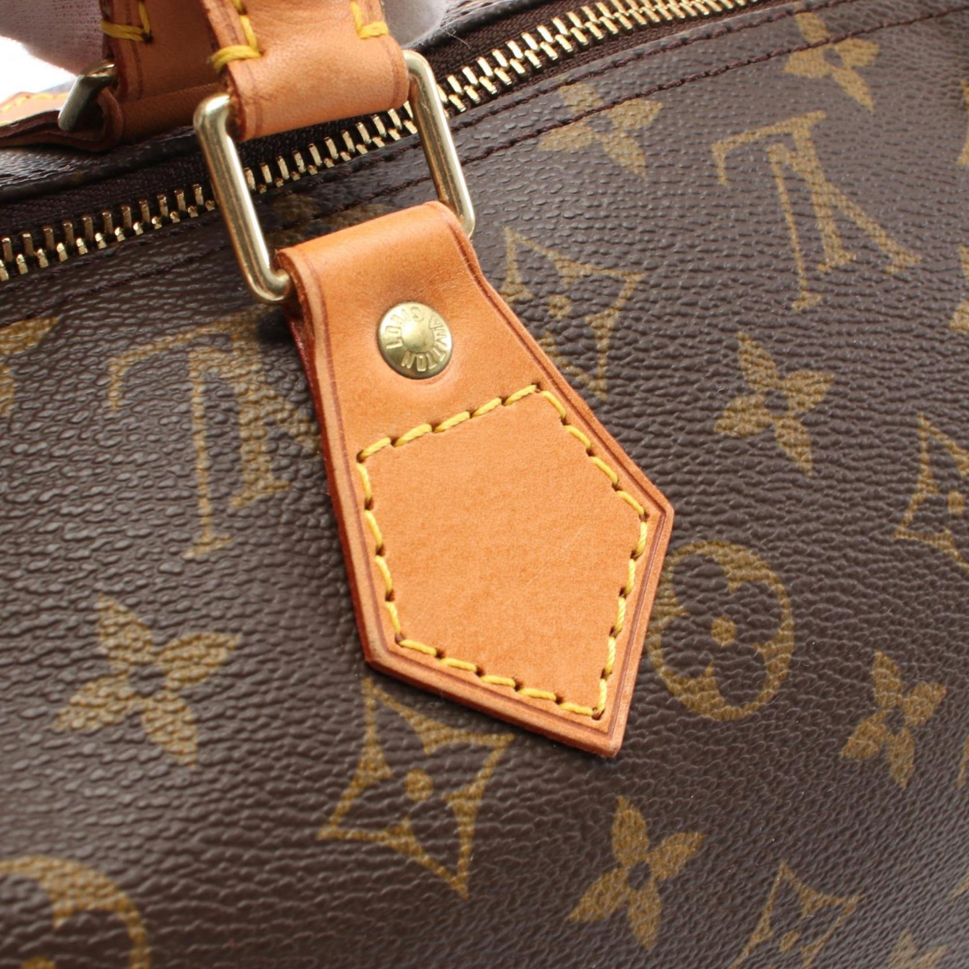 Louis Vuitton Speedy 40, Brown, Canvas, handbag