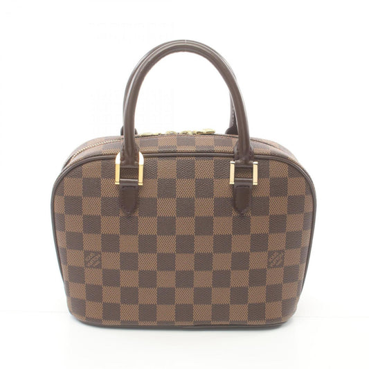 Louis Vuitton Saria Mini, Brown, Canvas, handbag