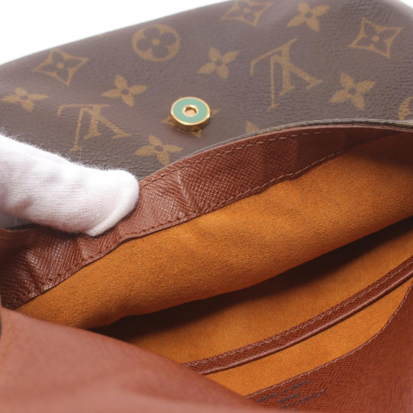 Louis Vuitton Musette Salsa, Brown, Canvas, shoulder