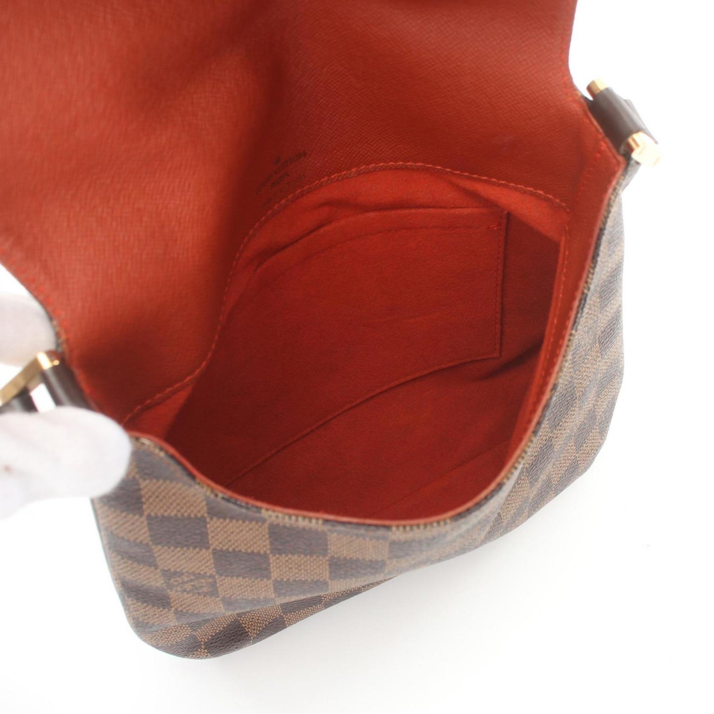 Louis Vuitton Musette Salsa, Brown, Canvas, shoulder