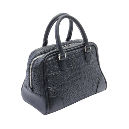 Loewe Amazona 75, Black, Leather, handbag
