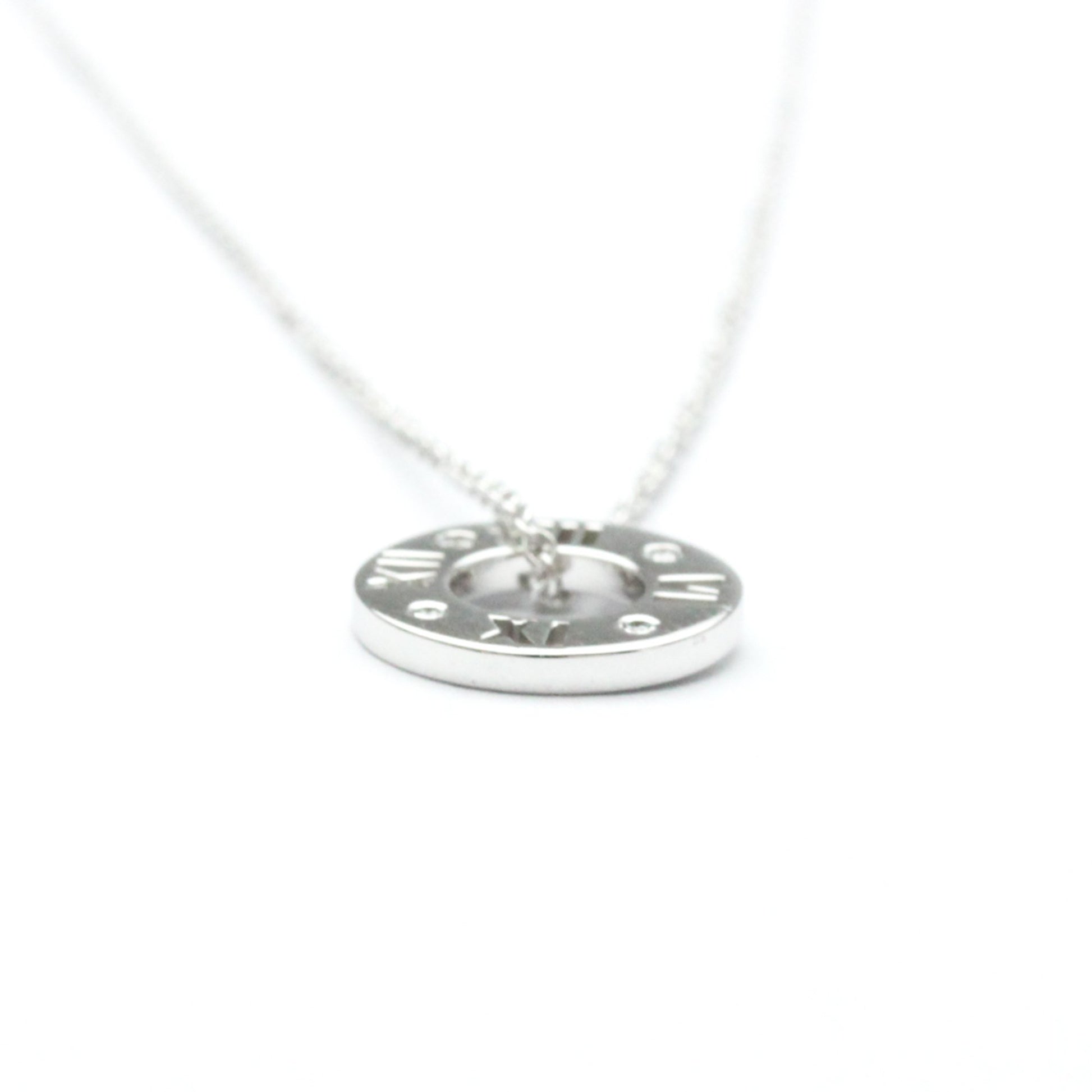 Tiffany & Co Atlas, Silver, White Gold, necklace