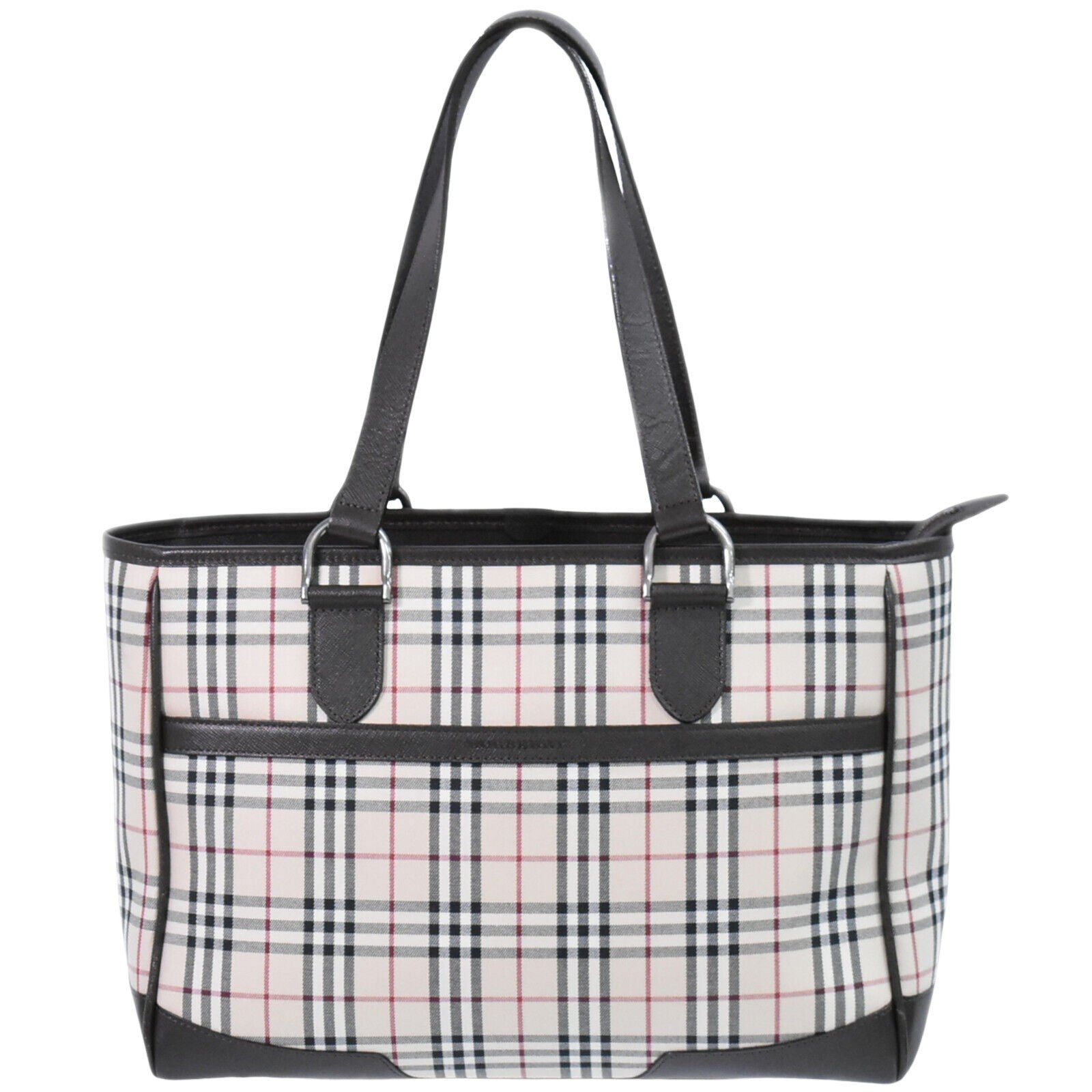 Burberry Nova Check, Multicolour, Canvas, tote