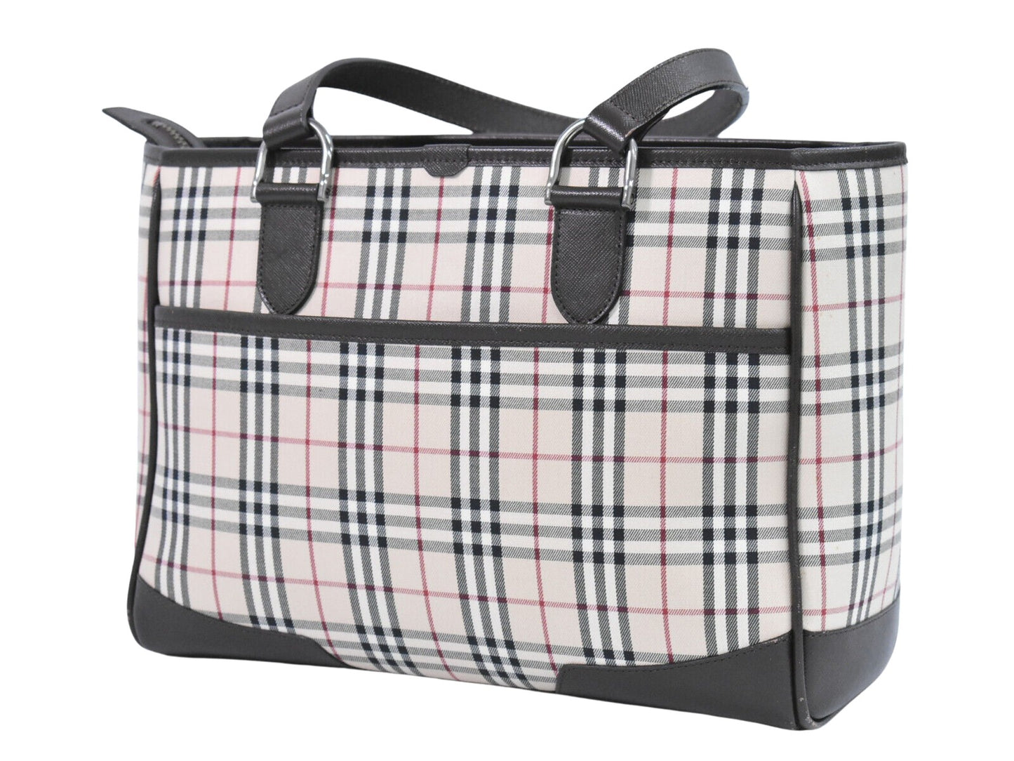 Burberry Nova Check, Multicolour, Canvas, tote