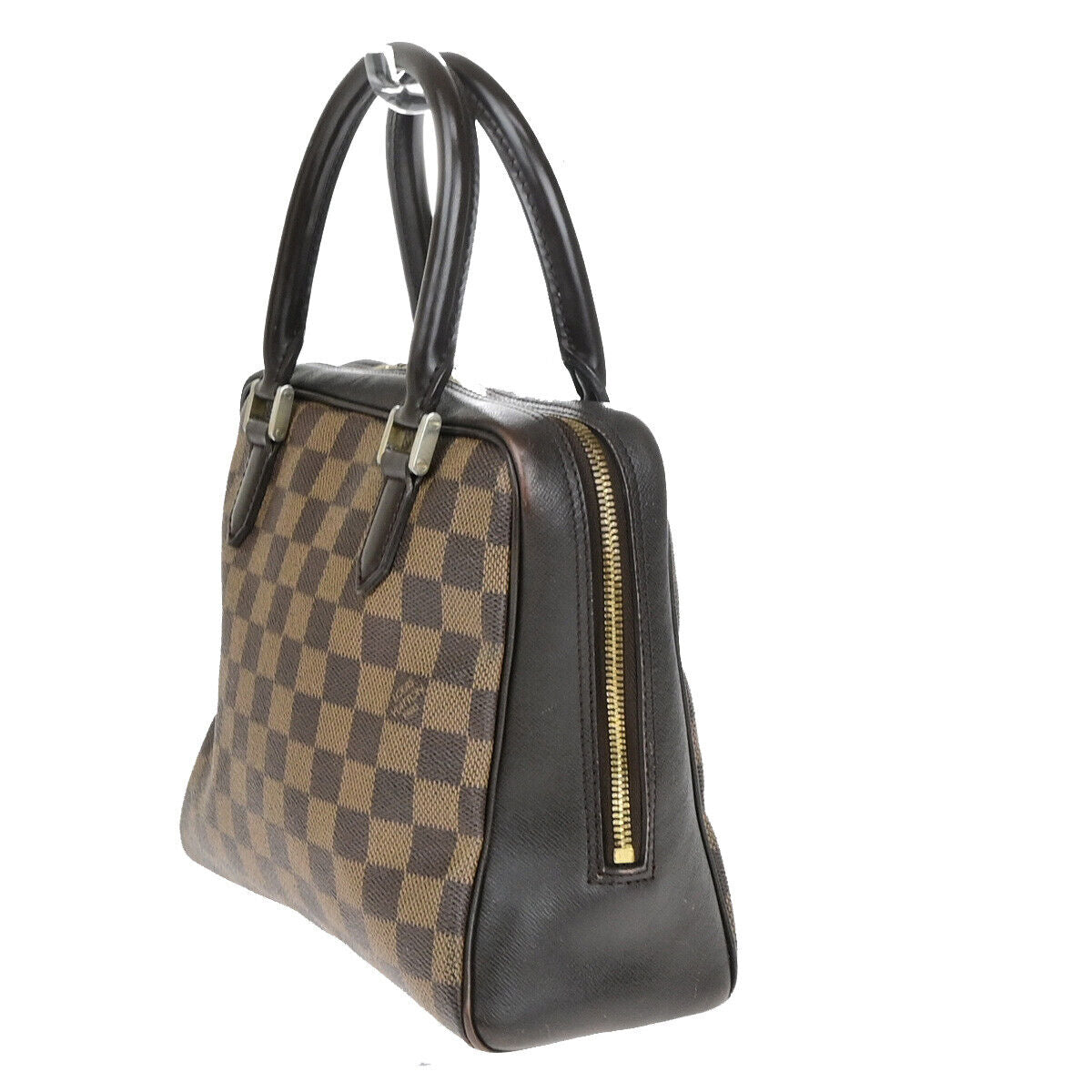 Louis Vuitton Brera, Brown, Canvas, handbag