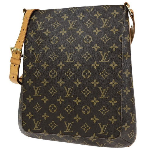 Louis Vuitton Musette, Brown, Canvas, handbag