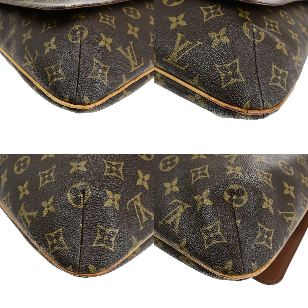 Louis Vuitton Musette, Brown, Canvas, handbag