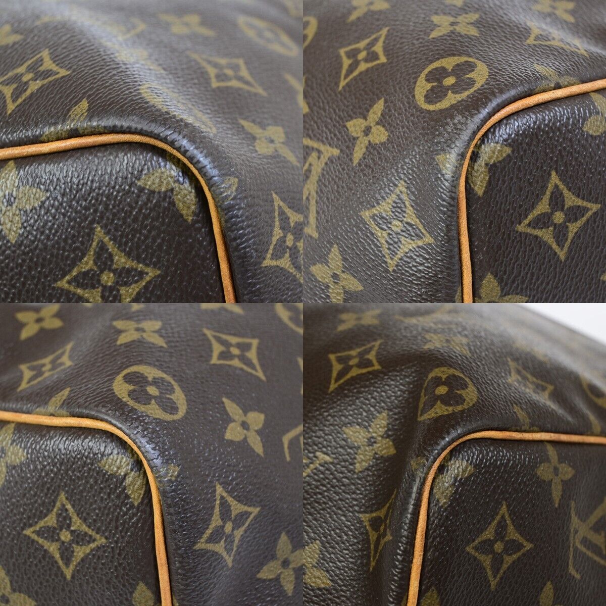 Louis Vuitton Keepall 50, Brown, Canvas, travel