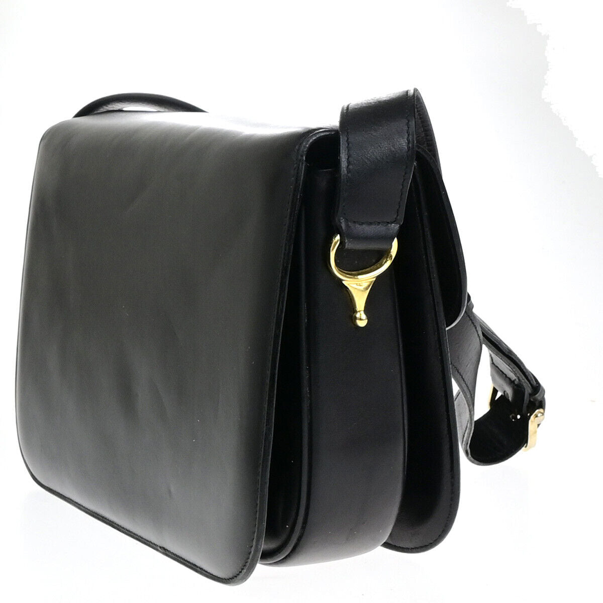 Céline Horse carriage, Black, Leather, handbag