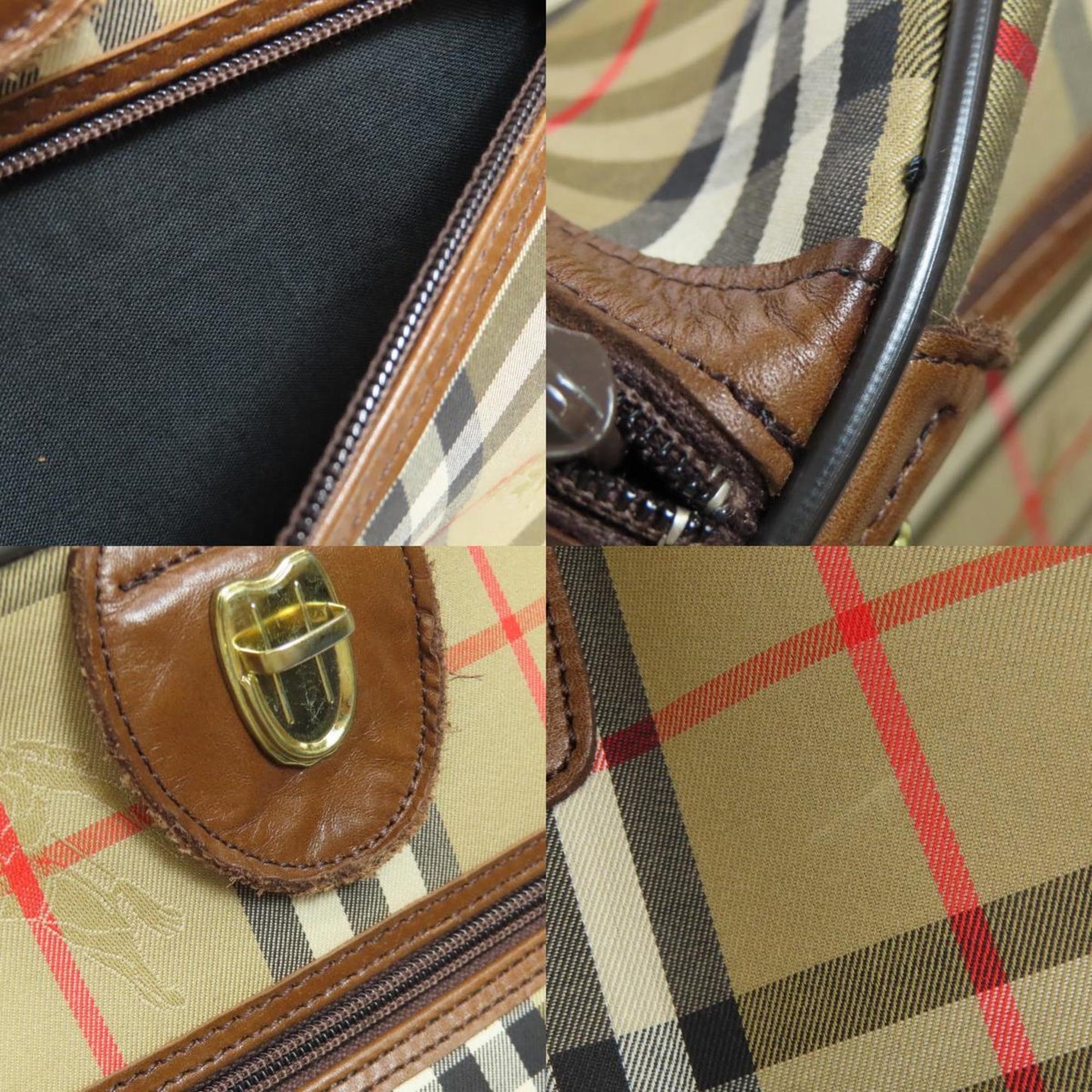 Burberry Nova Check, Beige, Canvas, travel