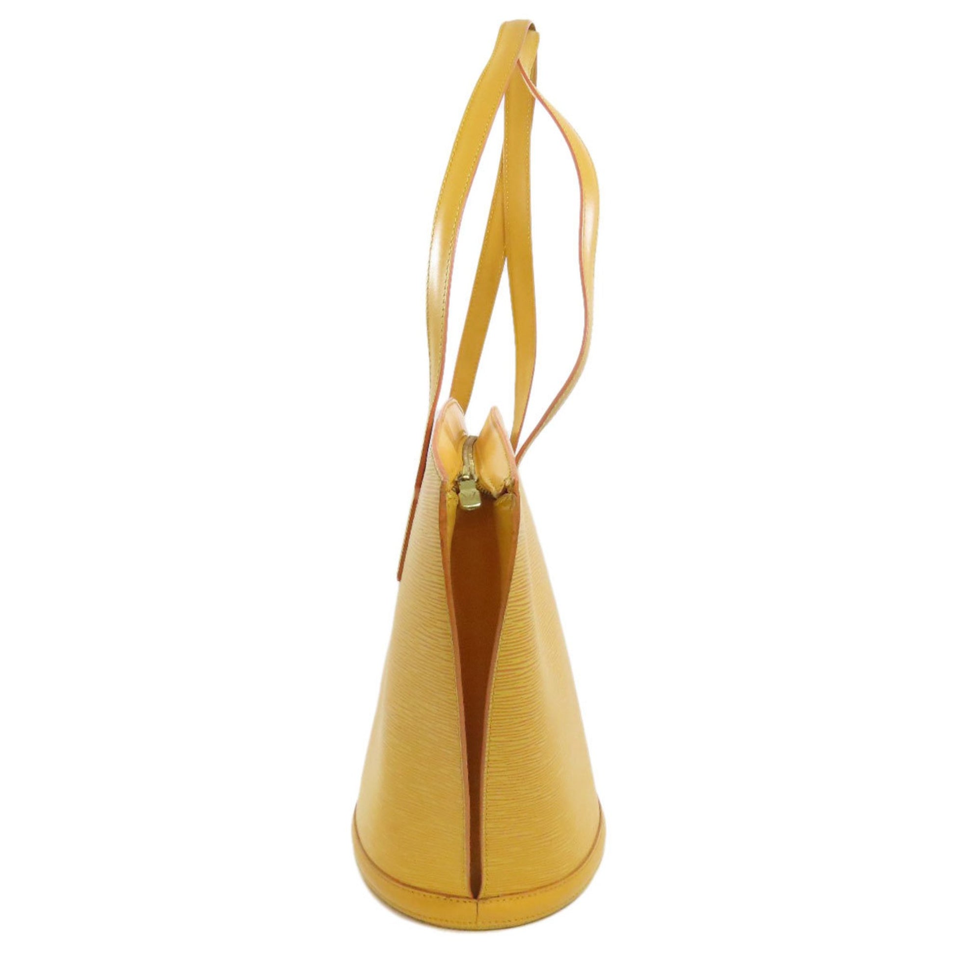 Louis Vuitton Saint Jacques, Yellow, Leather, tote