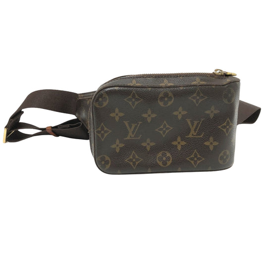 Louis Vuitton Geronimos, Brown, Canvas, shoulder