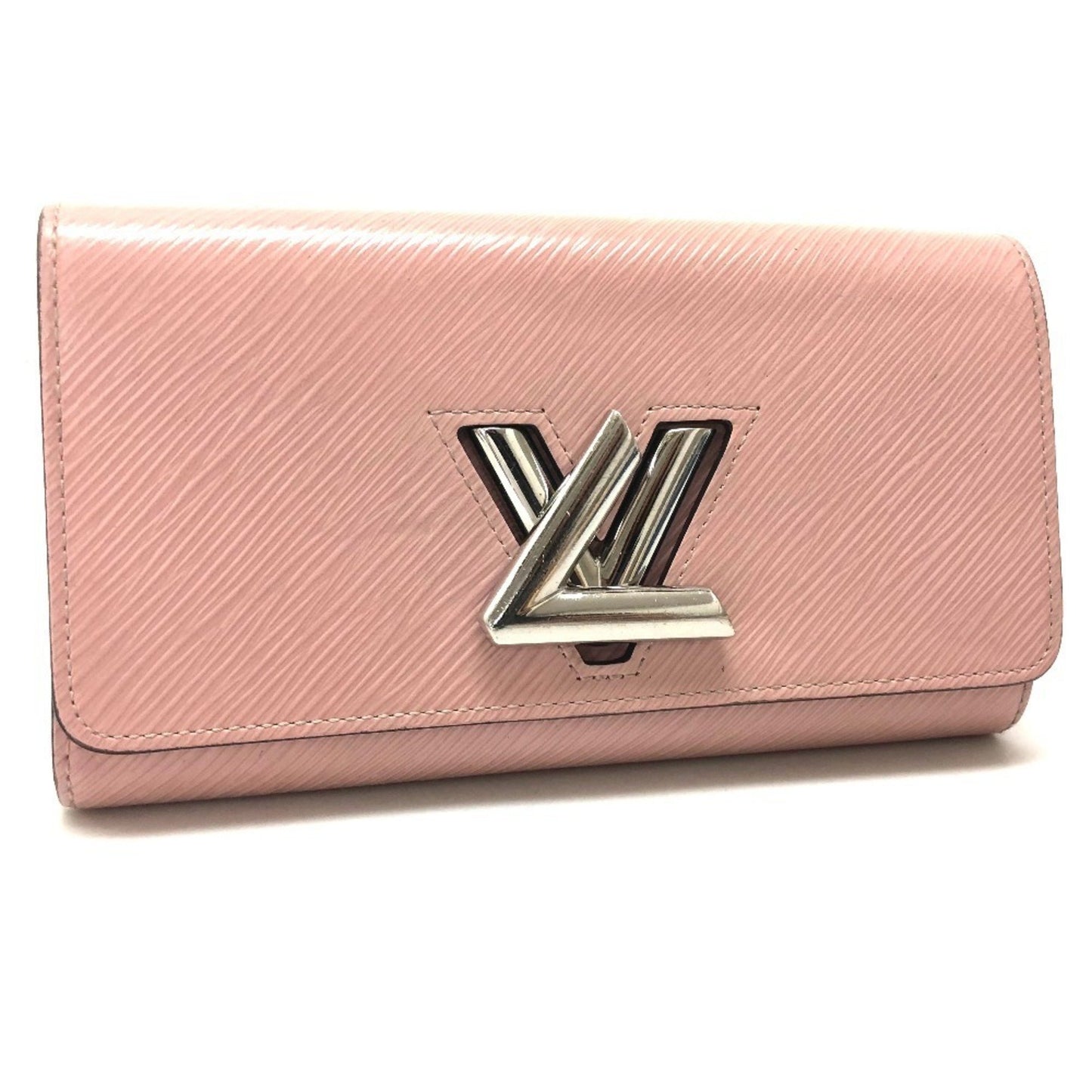 Louis Vuitton Twist, Pink, Leather, wallet