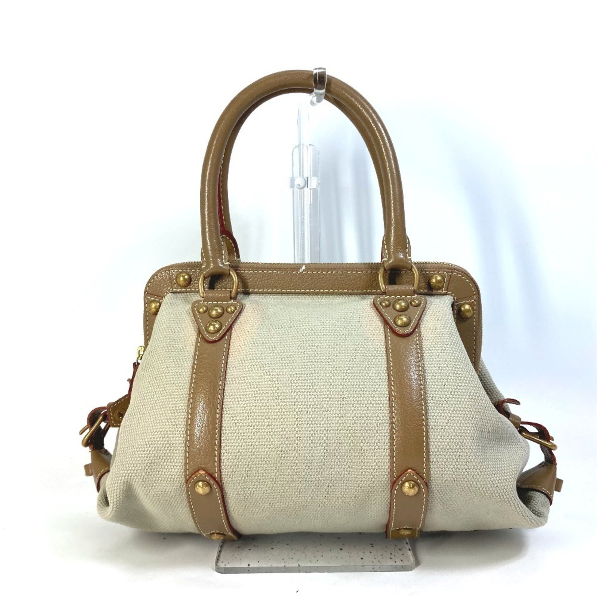 Louis Vuitton Antigua, Beige, Canvas, handbag