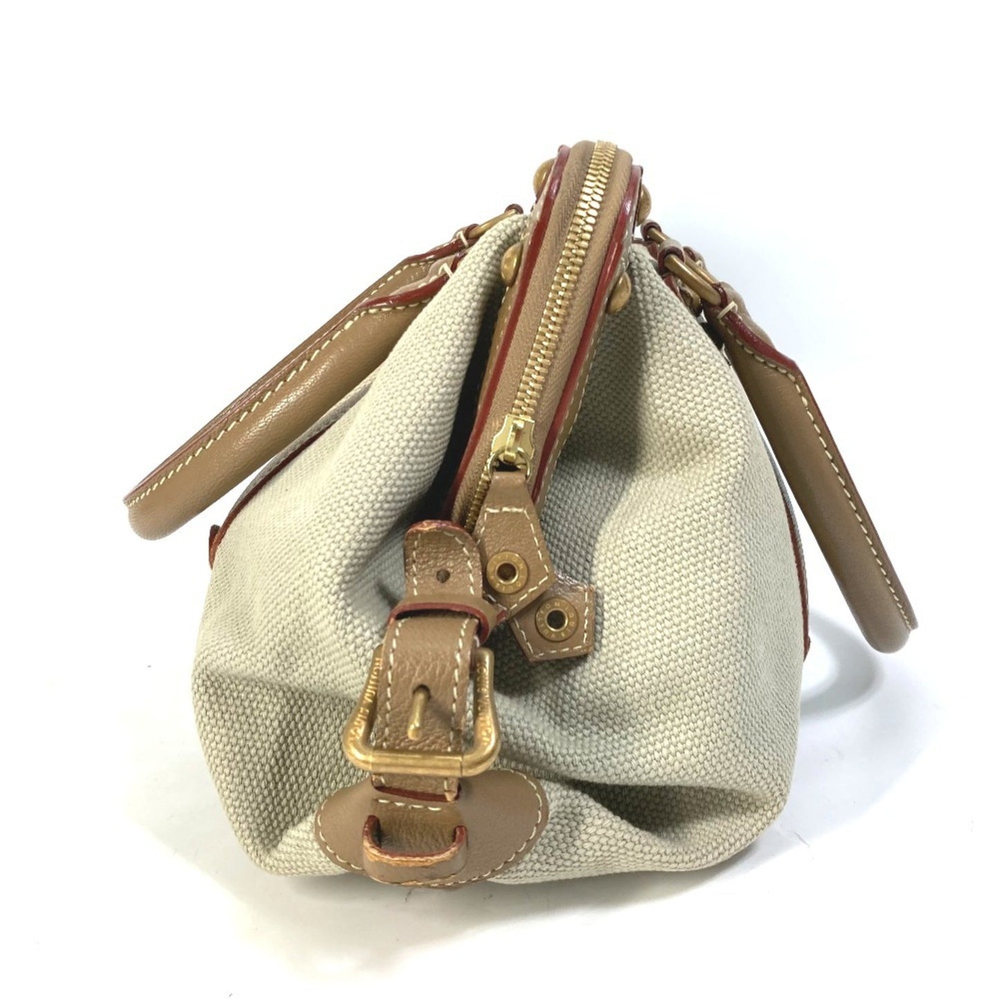 Louis Vuitton Antigua, Beige, Canvas, handbag