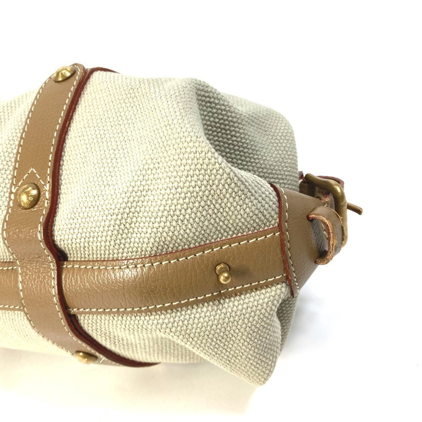 Louis Vuitton Antigua, Beige, Canvas, handbag