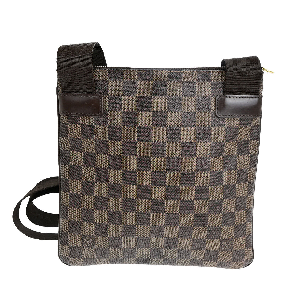 Louis Vuitton Melville, Brown, Canvas, shoulder