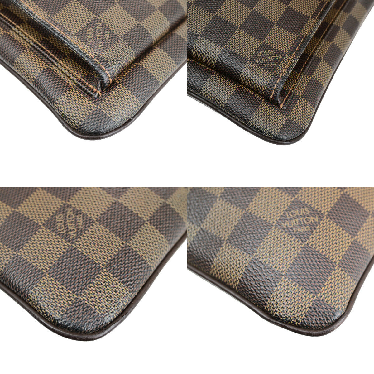 Louis Vuitton Melville, Brown, Canvas, shoulder