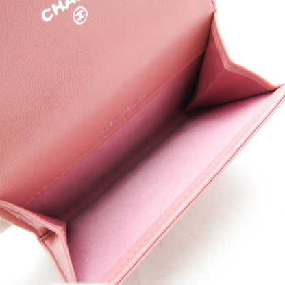 Chanel Camellia, Pink, Leather, wallet