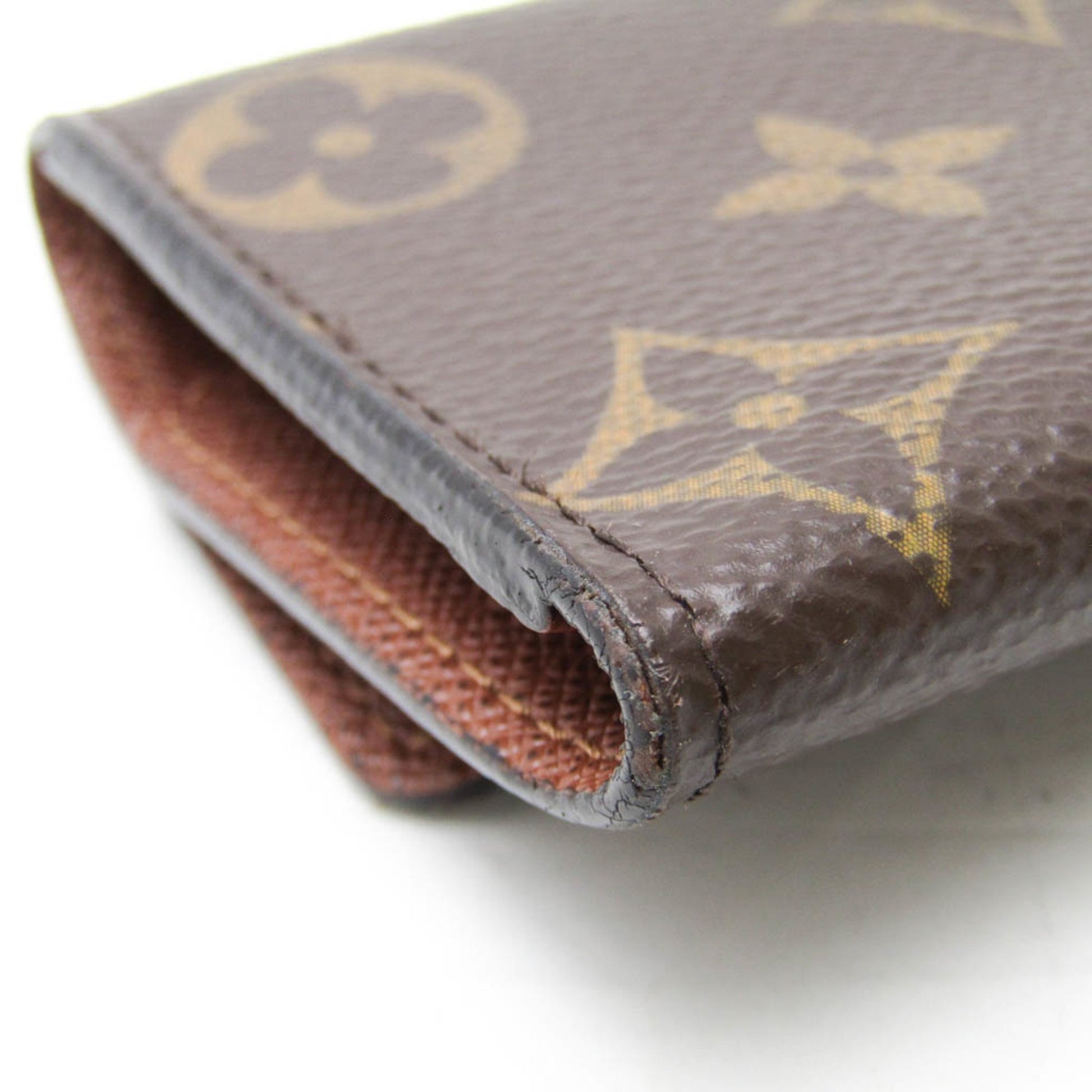 Louis Vuitton, Brown, Canvas, wallet