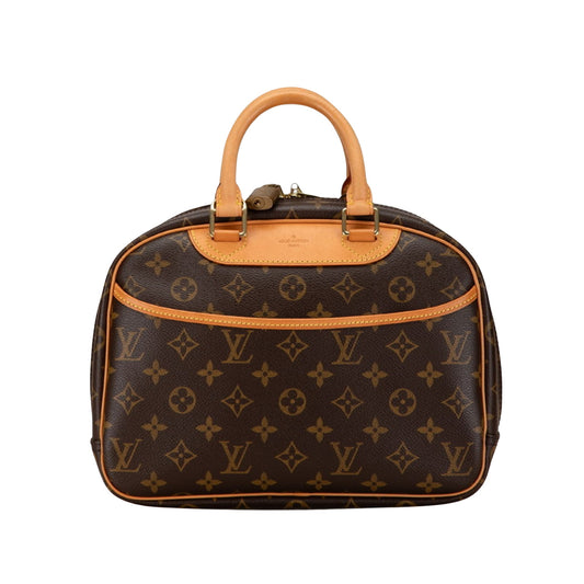 Louis Vuitton Trouville, Brown, Canvas, handbag