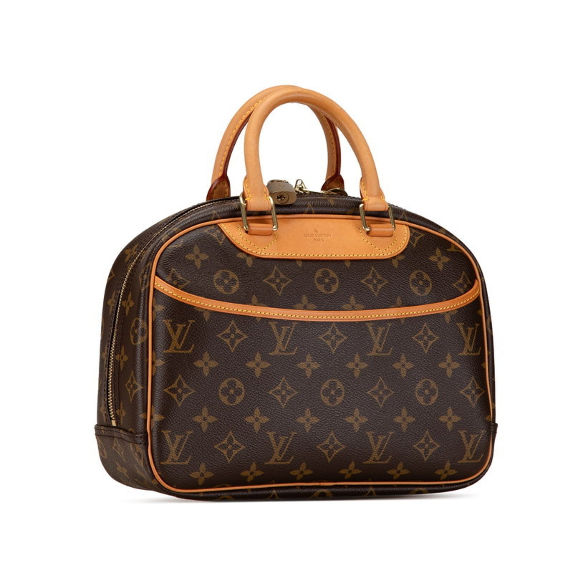 Louis Vuitton Trouville, Brown, Canvas, handbag