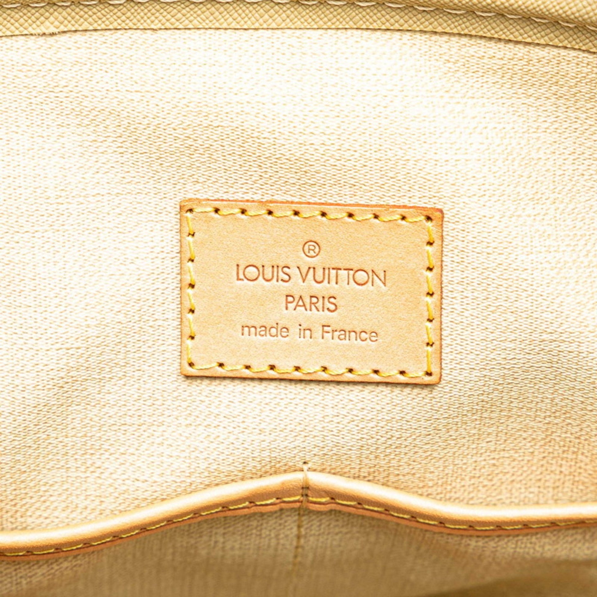 Louis Vuitton Trouville, Brown, Canvas, handbag