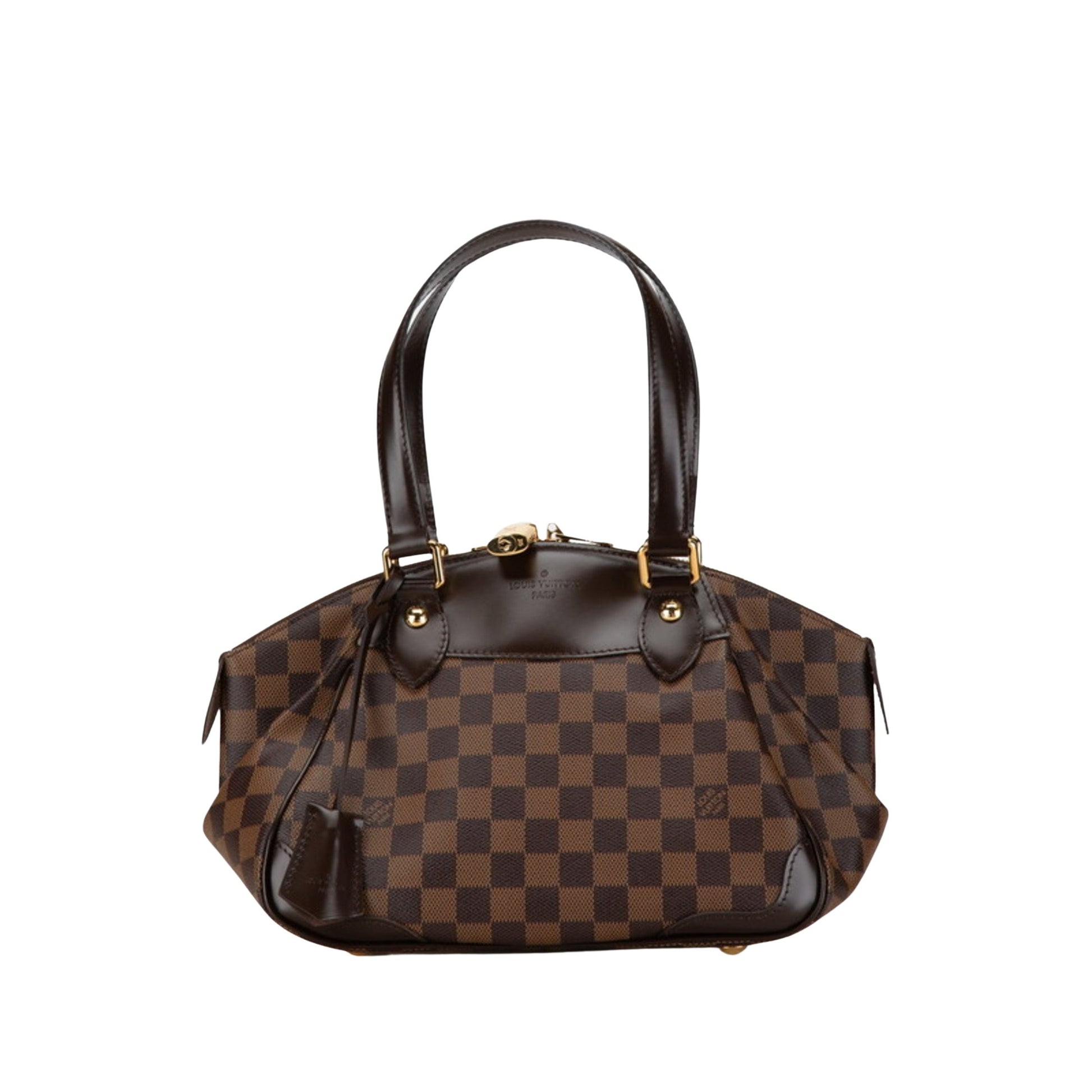 Louis Vuitton Verona, Brown, Canvas, handbag