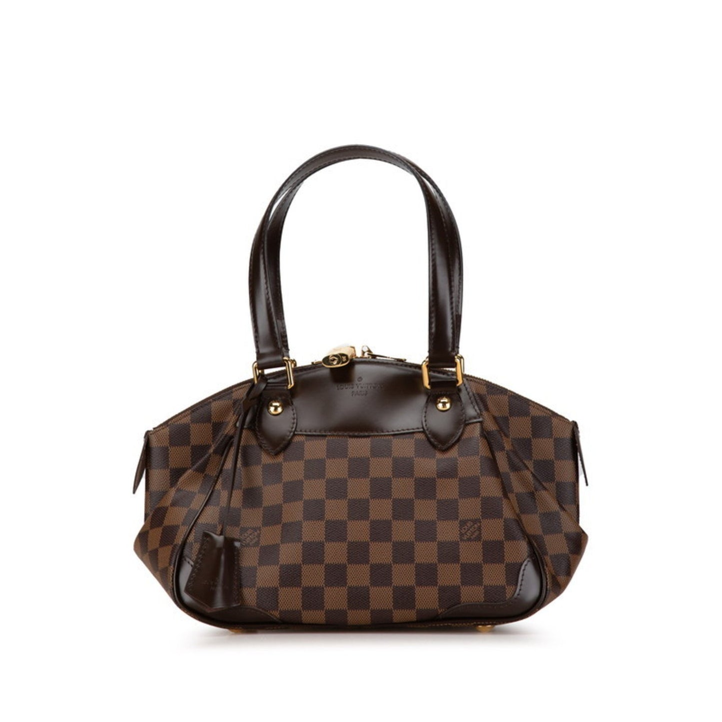 Louis Vuitton Verona, Brown, Canvas, handbag