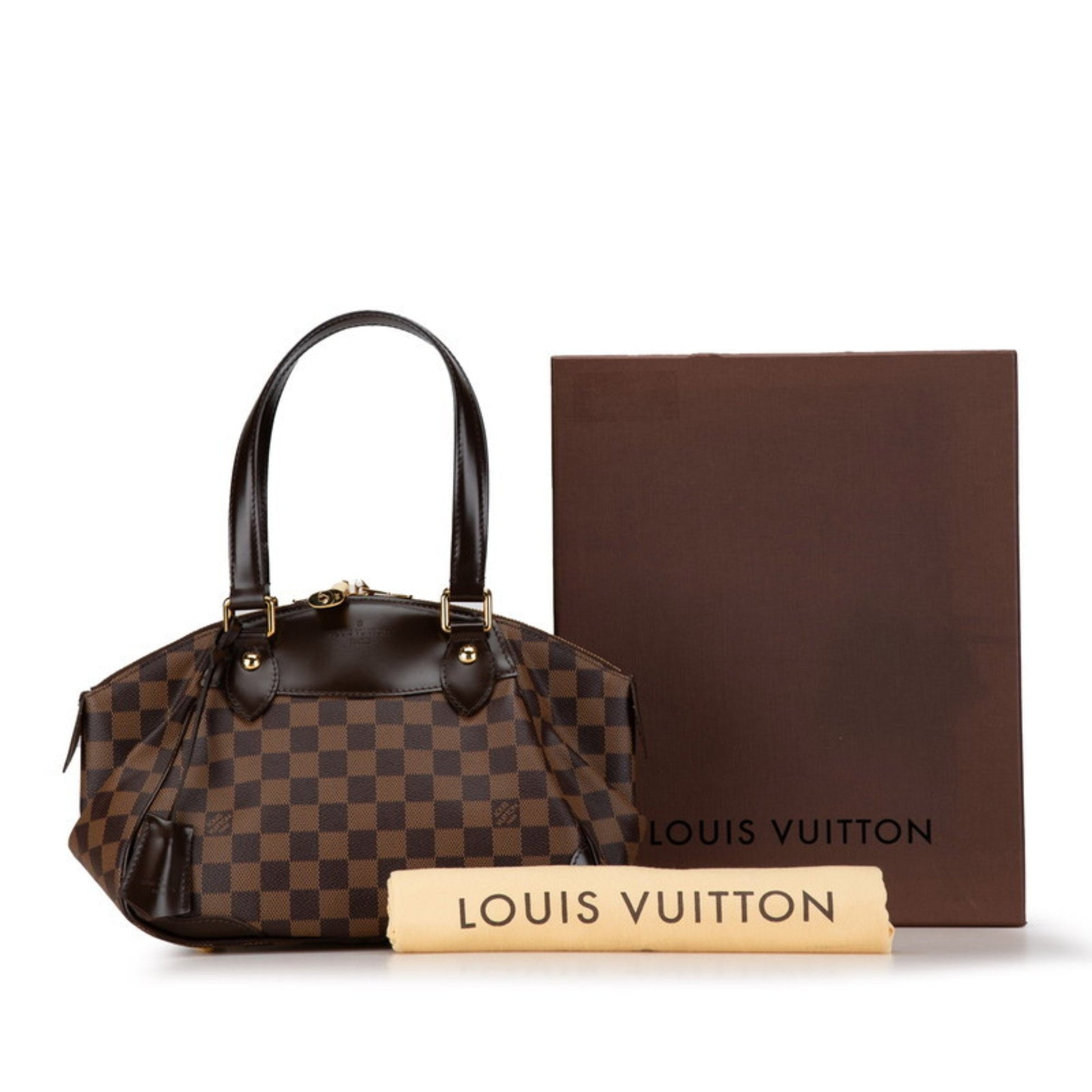 Louis Vuitton Verona, Brown, Canvas, handbag