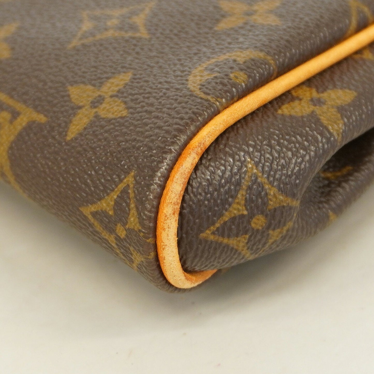 Louis Vuitton Eva, Brown, Canvas, clutch