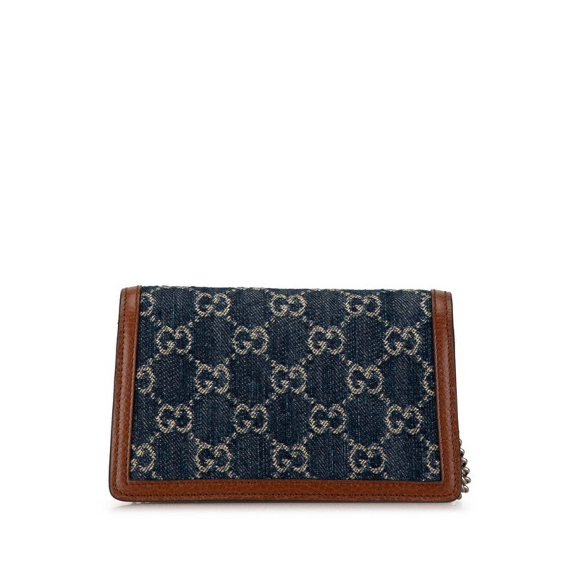 Gucci Dionysus, Navy, Denim - Jeans, shoulder