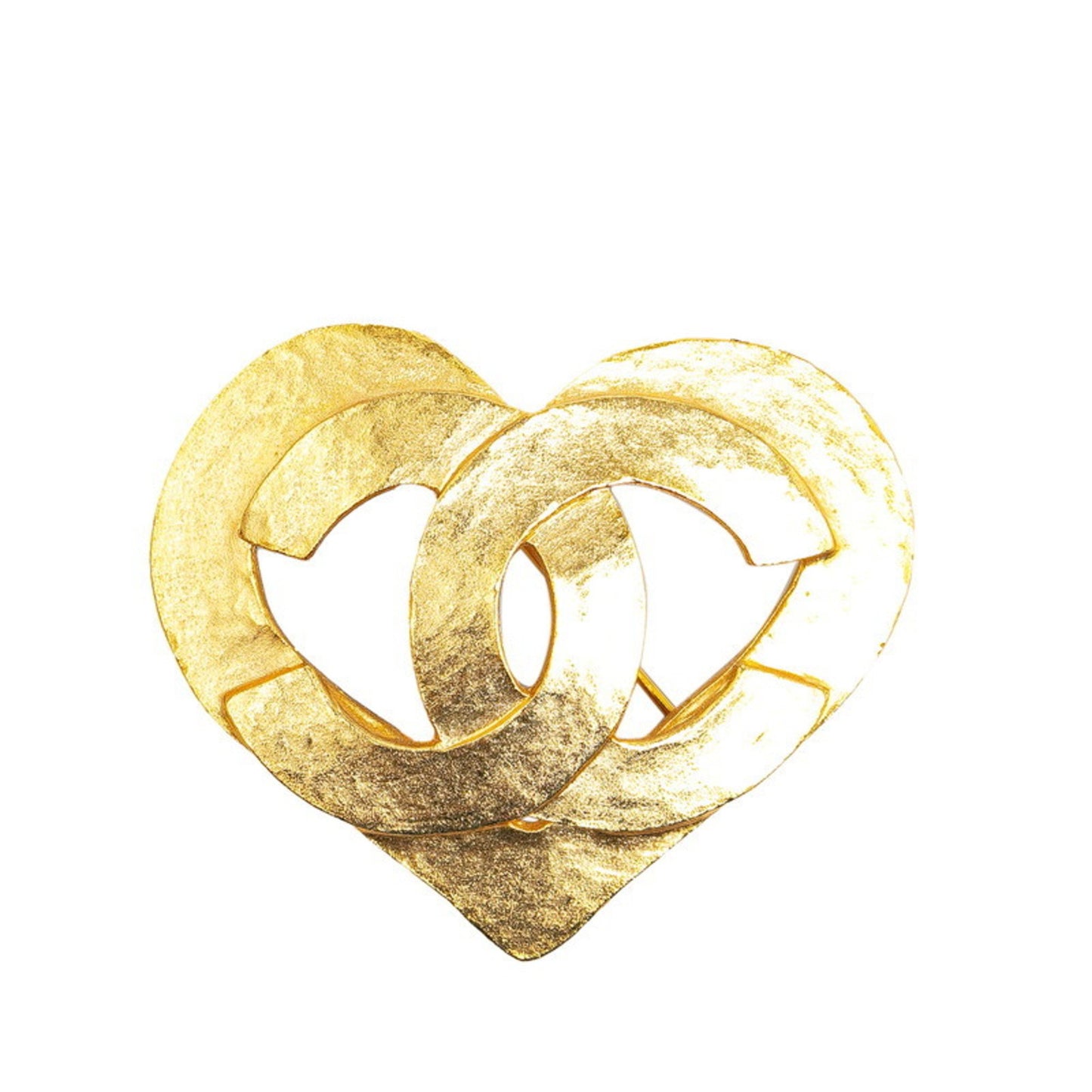 Chanel Coco Mark, Gold, Gold Plated, brooch