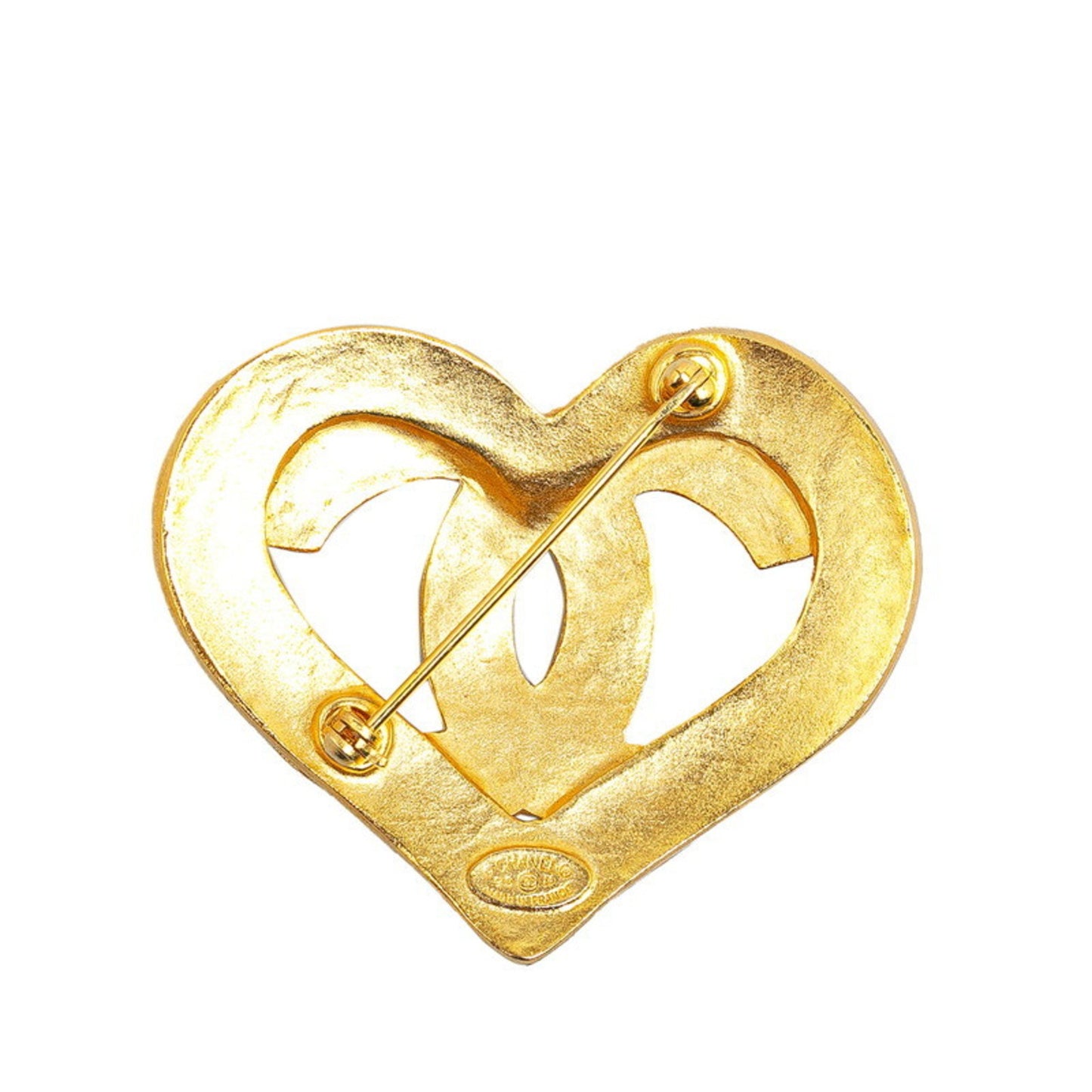 Chanel Coco Mark, Gold, Gold Plated, brooch