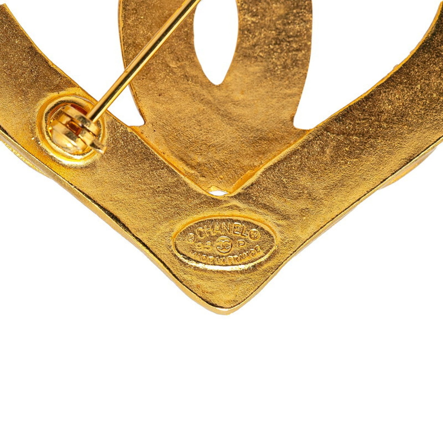 Chanel Coco Mark, Gold, Gold Plated, brooch