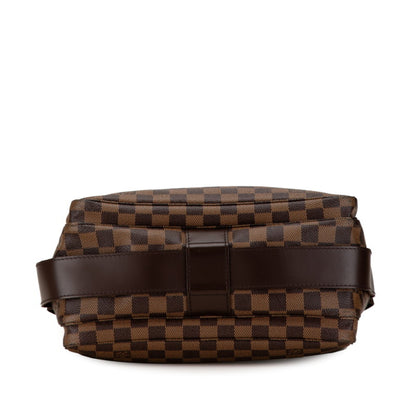 Louis Vuitton Naviglio, Brown, Canvas, shoulder