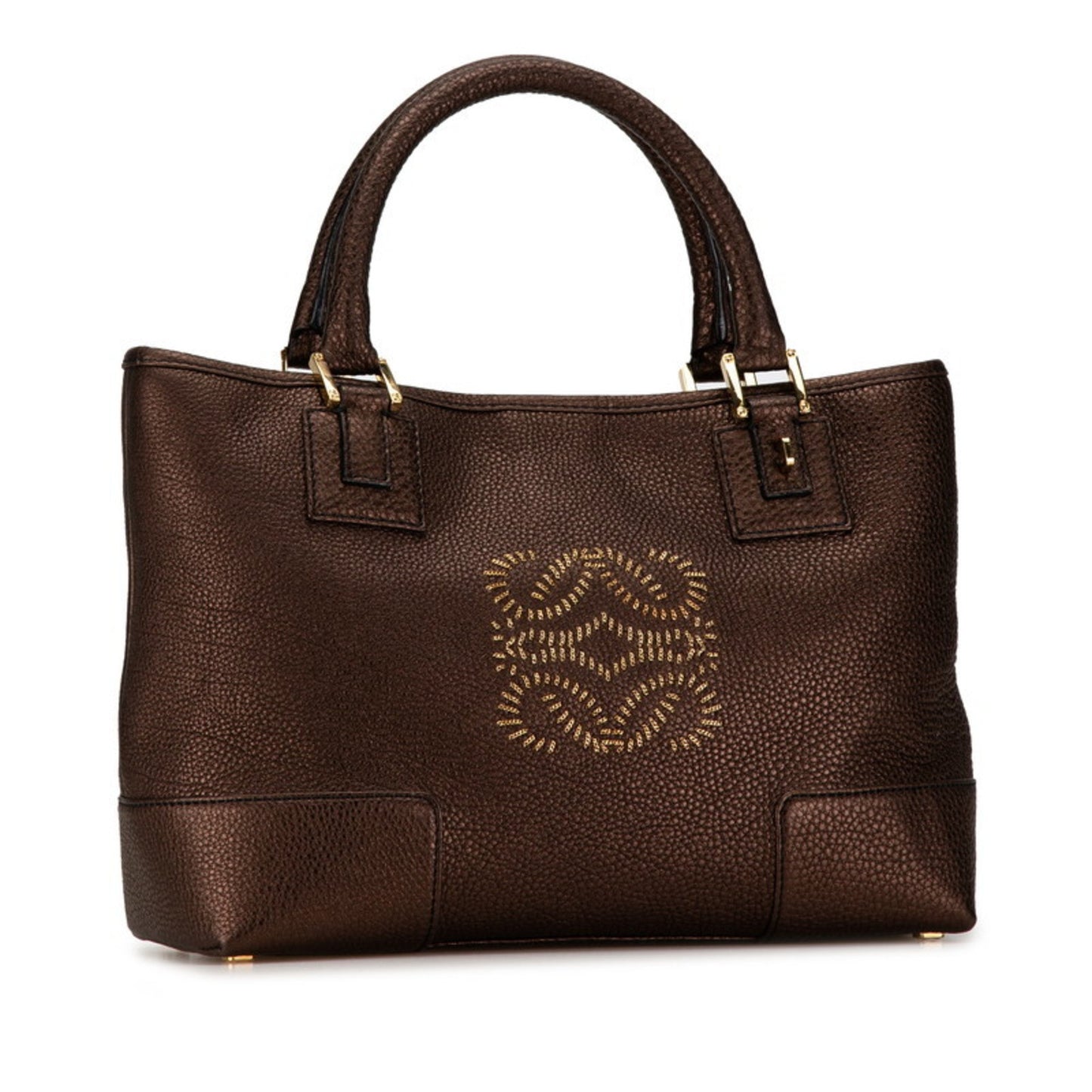 Loewe Amazona, Brown, Leather, handbag