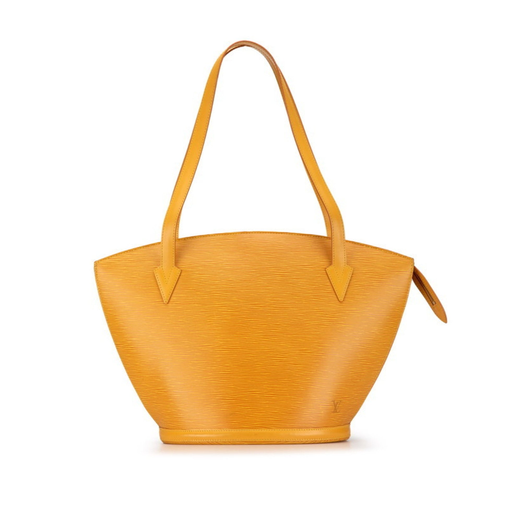 Louis Vuitton Saint Jacques, Yellow, Leather, shoulder