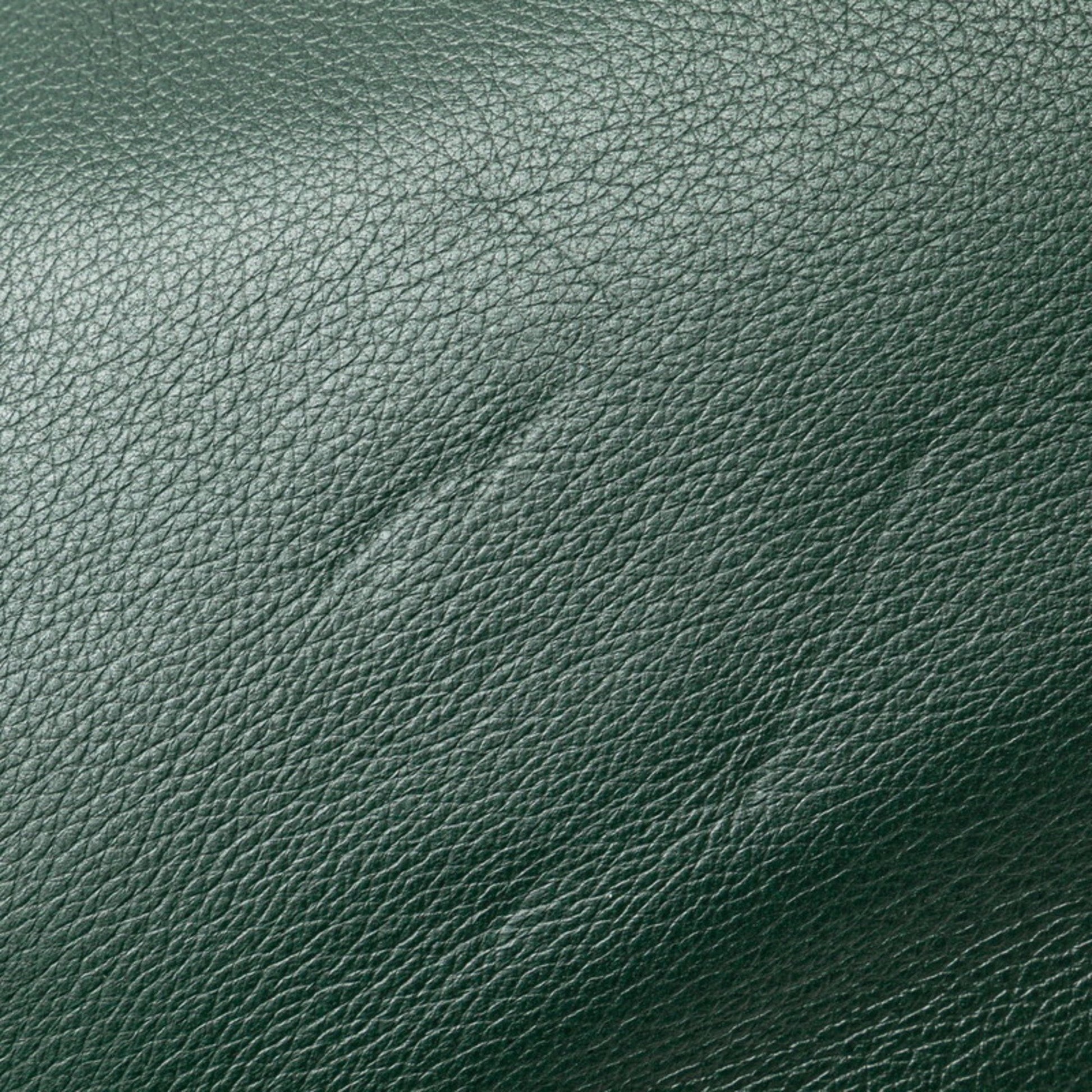 Gucci Ophidia, Green, Leather, shoulder