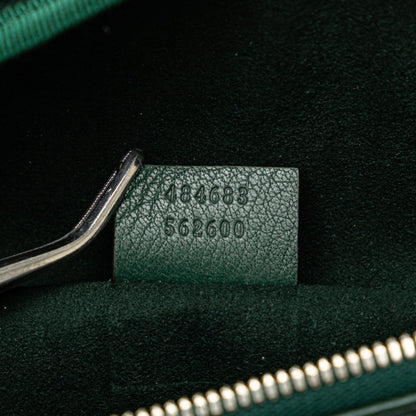 Gucci Ophidia, Green, Leather, shoulder